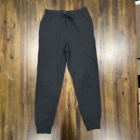 Sunday Best Aritzia Baby Waffle Jogger Black - Medium - Picture 1 of 8